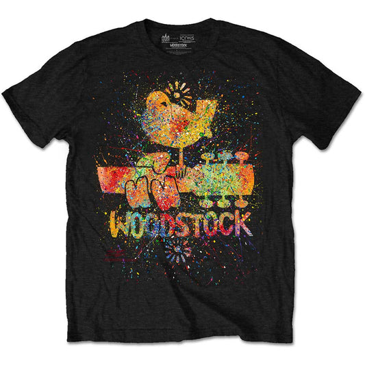 WoodStock Splatter Unisex T-shirt