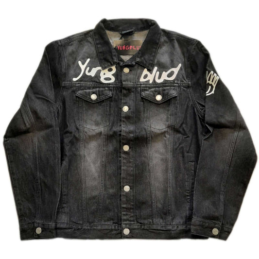 Yungblud Be Fooking Happy Denim Jacket