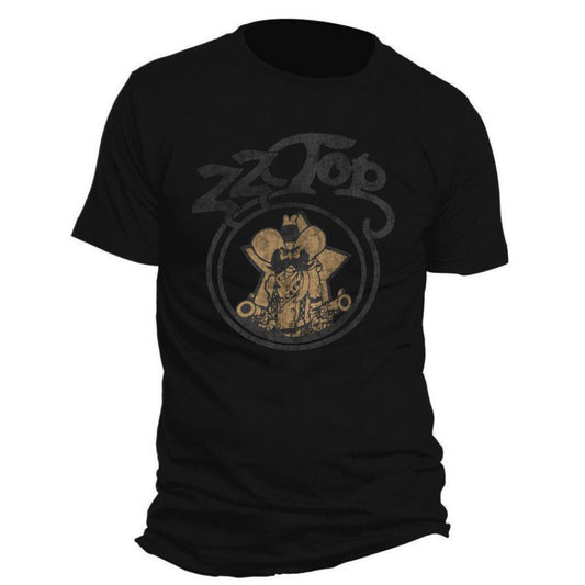 ZZ TOP UNISEX T-SHIRT: OUTLAW VILLAGE