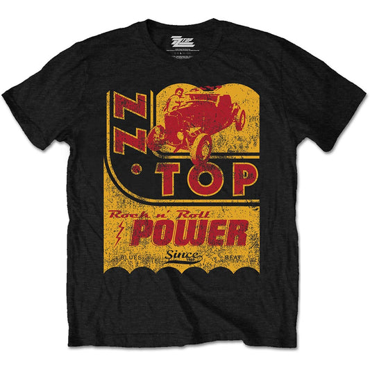 ZZ TOP UNISEX T-SHIRT: SPEED OIL