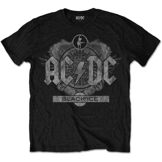 AC/DC UNISEX T-SHIRT: BLACK ICE