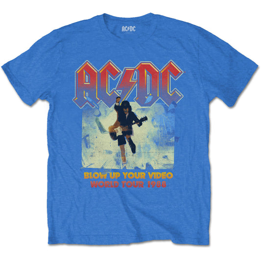 AC/DC UNISEX T-SHIRT: BLOW UP YOUR VIDEO