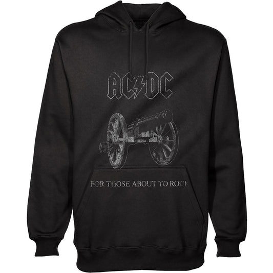 AC/DC UNISEX PULLOVER HOODIE: ABOUT TO ROCK