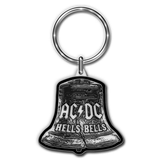 AC/DC KEYCHAIN: HELLS BELLS (DIE-CAST RELIEF)