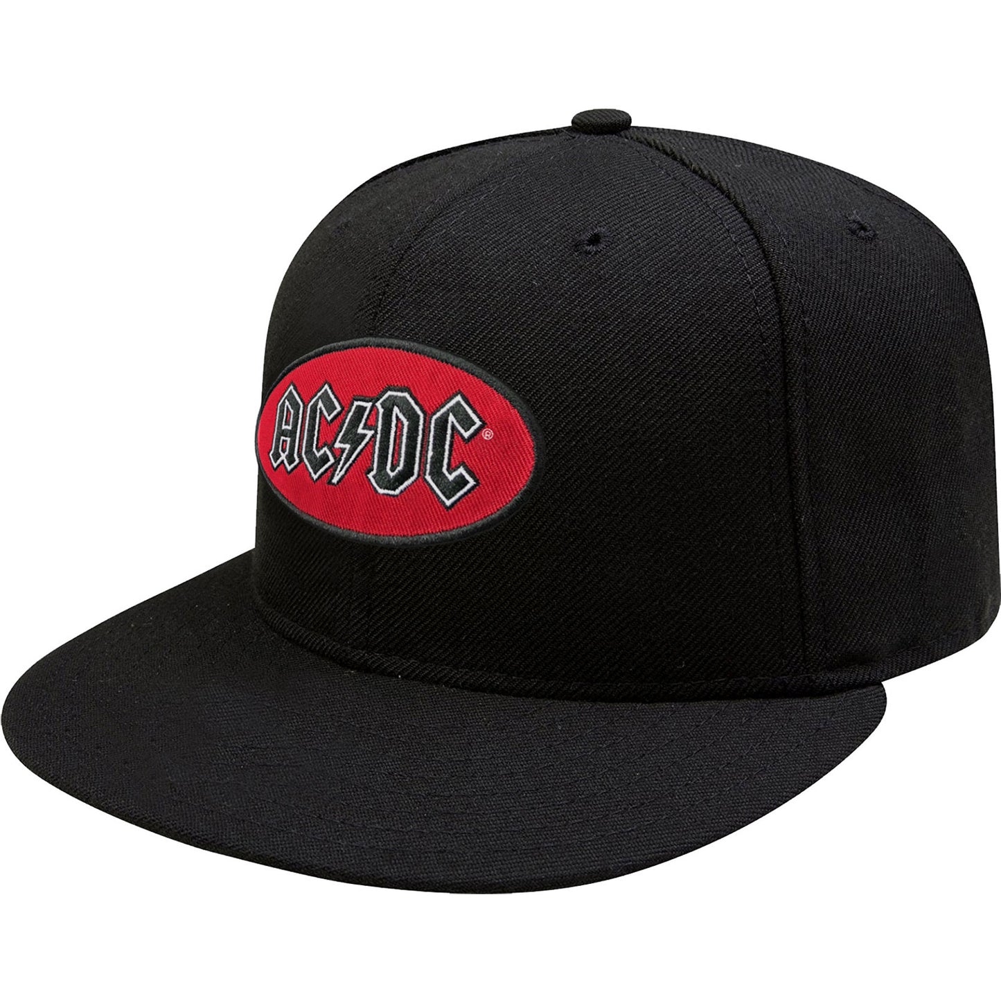 AC/DC UNISEX SNAPBACK CAP: OVAL LOGO