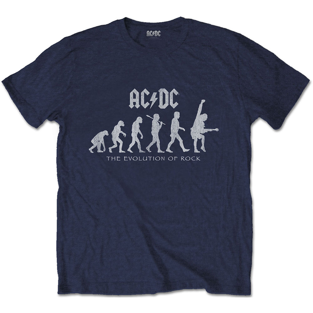 AC/DC UNISEX T-SHIRT: EVOLUTION OF ROCK