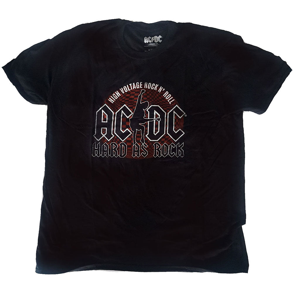 AC/DC UNISEX T-SHIRT: HARD AS ROCK