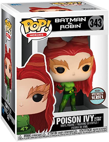 Funko POP Heroes: Poison Ivy Batman & Robin- Specialty Series