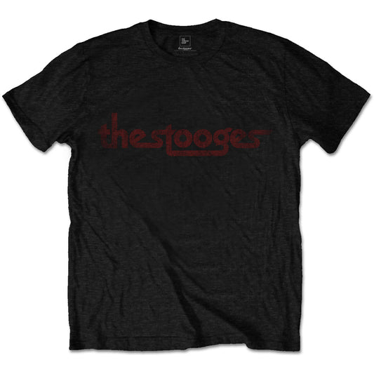 IGGY & THE STOOGES UNISEX T-SHIRT: VINTAGE LOGO