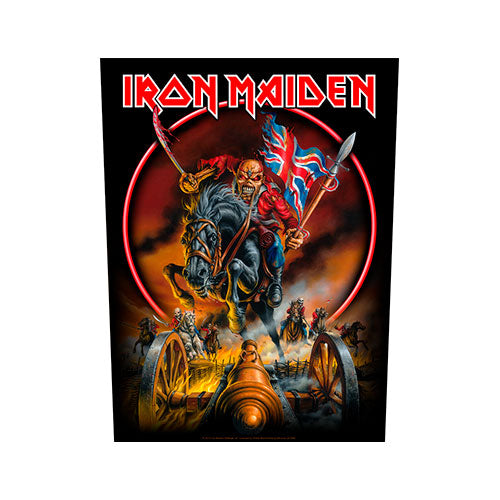 IRON MAIDEN BACK PATCH: ENGLAND