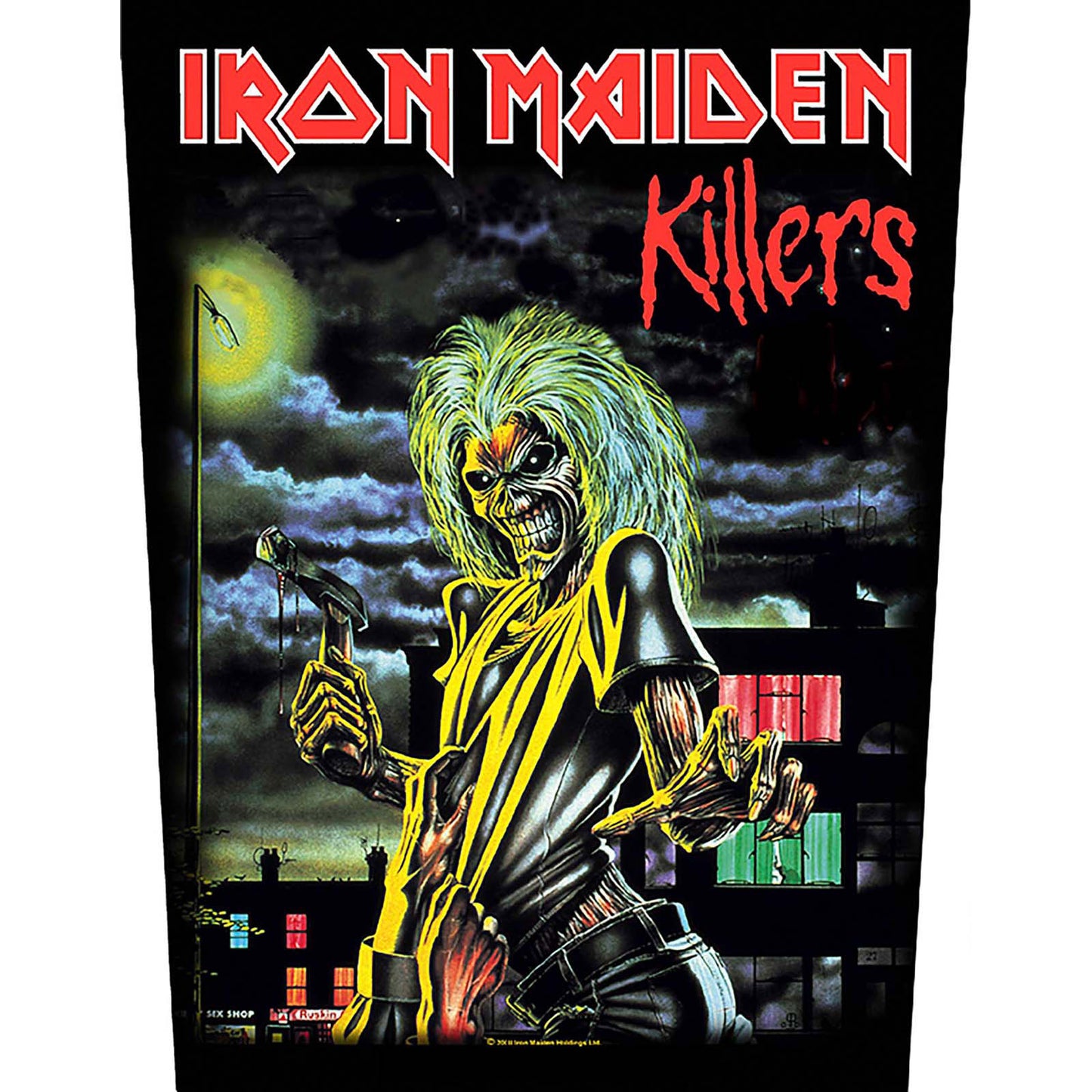 IRON MAIDEN BACK PATCH: KILLERS