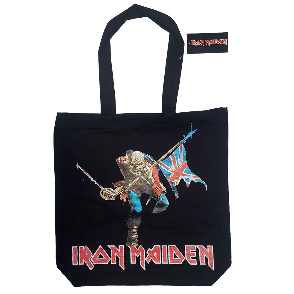 IRON MAIDEN COTTON TOTE BAG: TROOPER