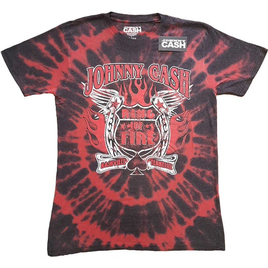 JOHNNY CASH UNISEX T-SHIRT: RING OF FIRE