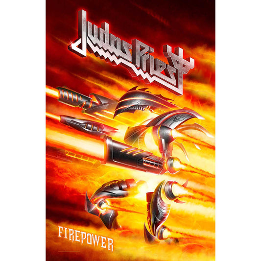 Judas Priest Firepower Textile Poster