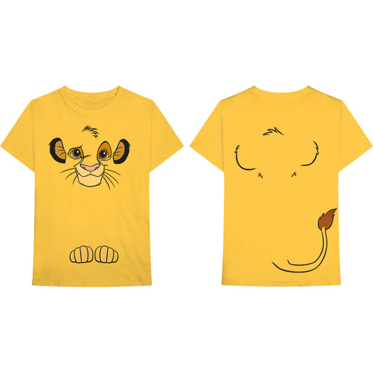 DISNEY UNISEX T-SHIRT: LION KING SIMBA