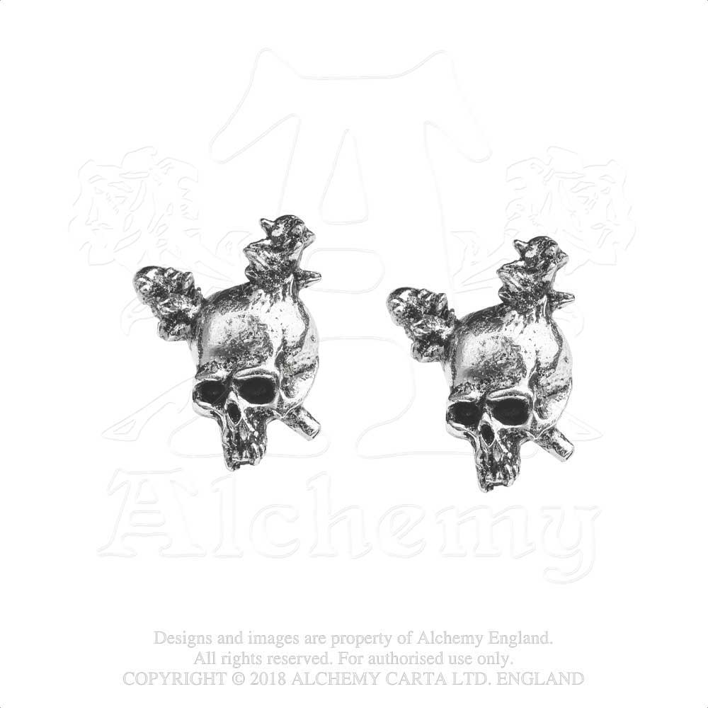 METALLICA STUD EARRINGS: DAMAGE