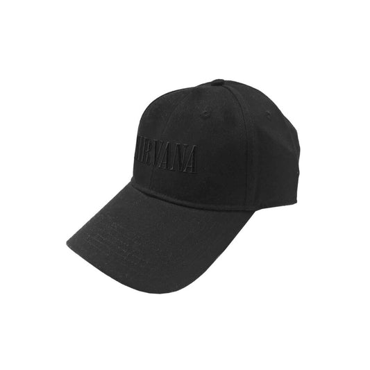 NIRVANA UNISEX BASEBALL CAP: TEXT LOGO