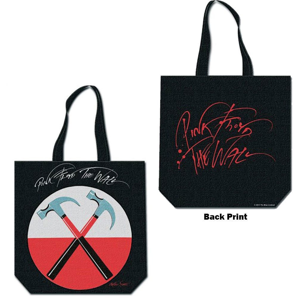 PINK FLOYD THE WALL COTTON TOTE BAG: HAMMERS
