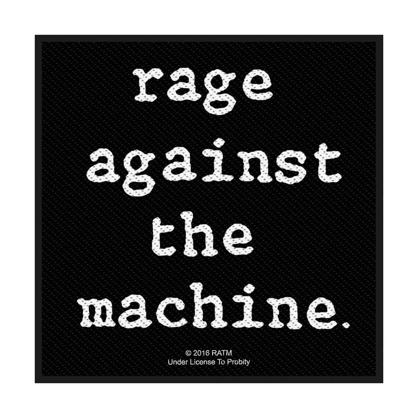 RAGE AGAINST THE MACHINE STANDARD PATCH: LOGO