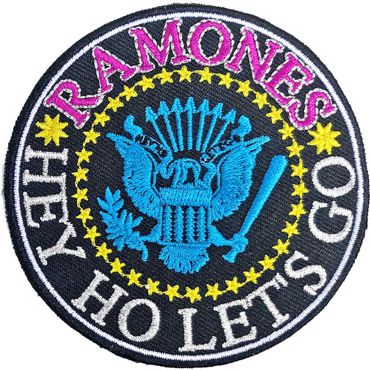 RAMONES STANDARD PATCH: HEY HO LET'S GO