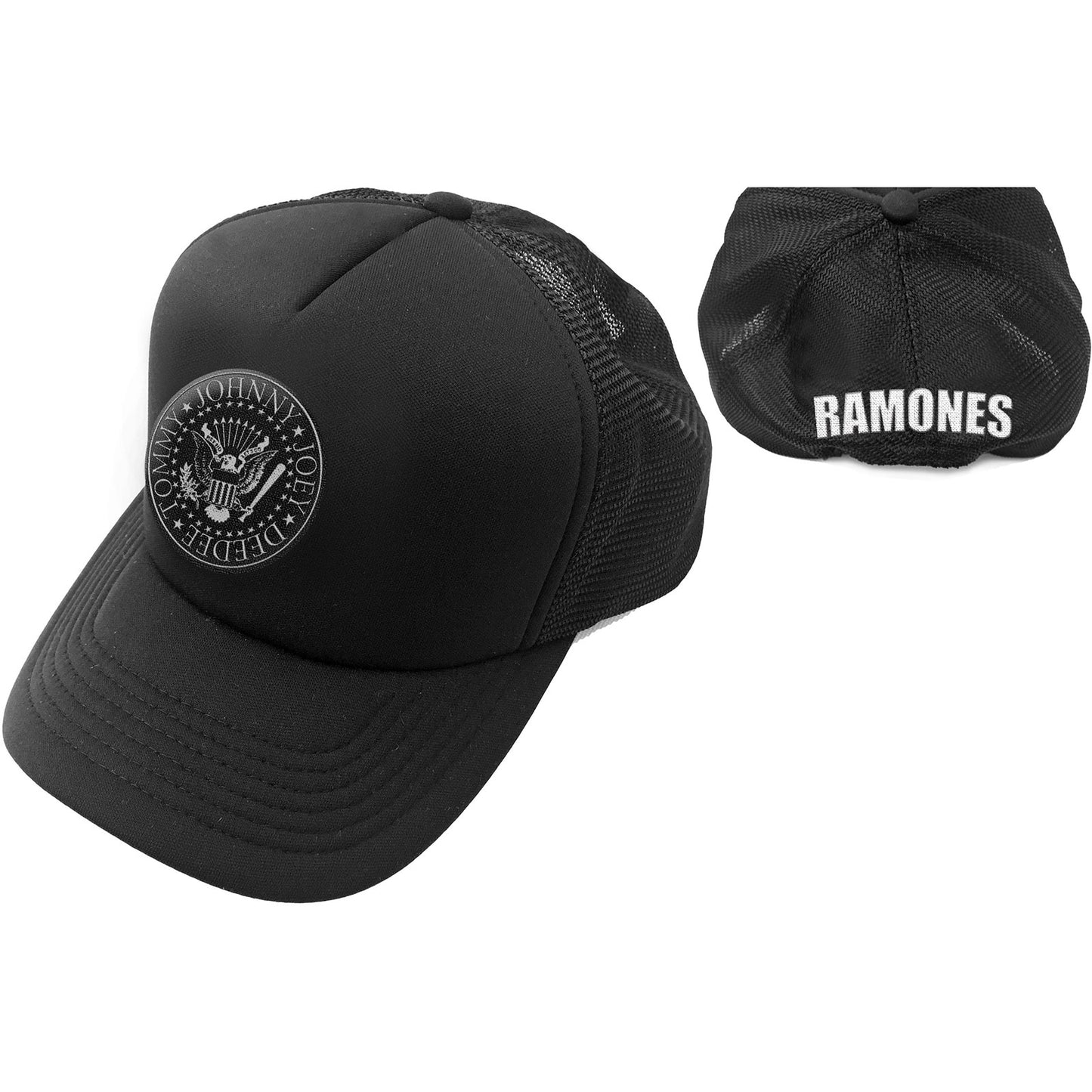 RAMONES UNISEX BASEBALL CAP: PRESIDENTIAL SEAL (MESH BACK)