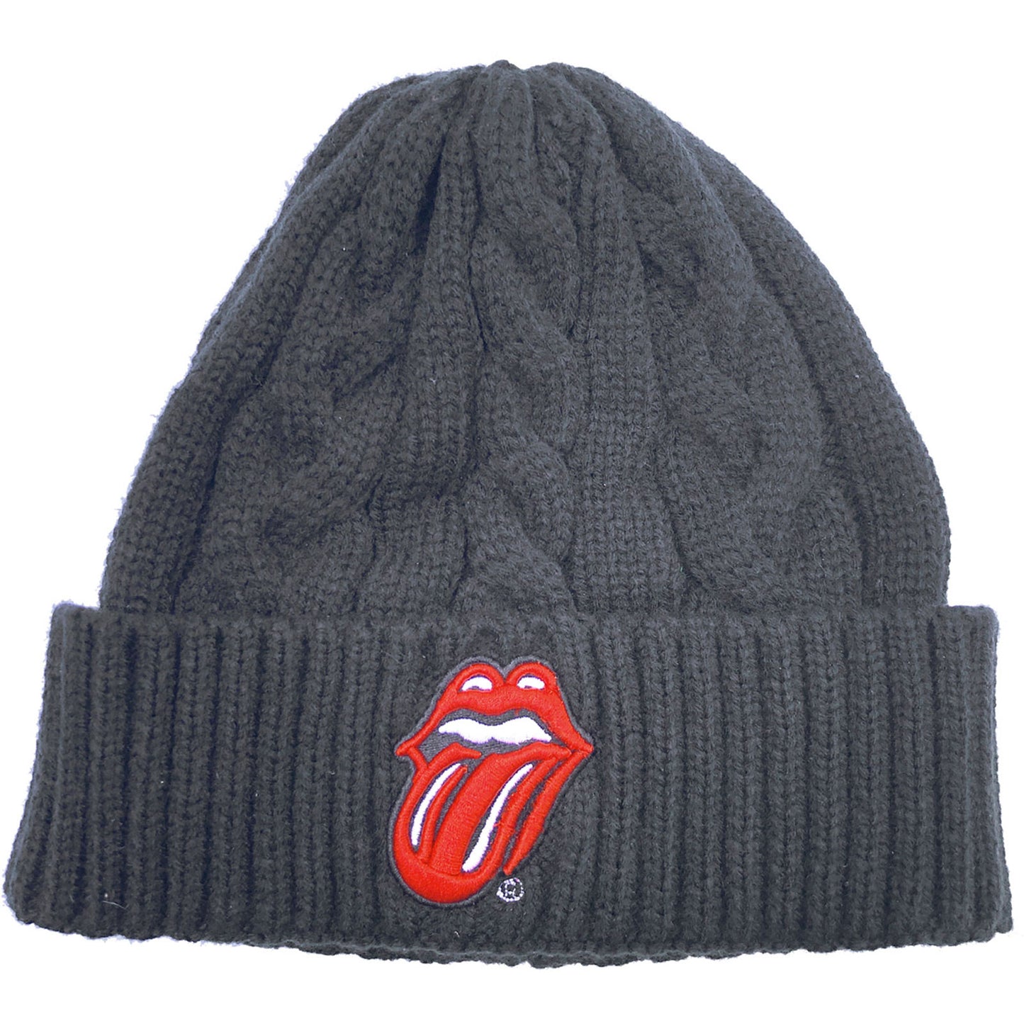 THE ROLLING STONES UNISEX BEANIE HAT: CLASSIC TONGUE