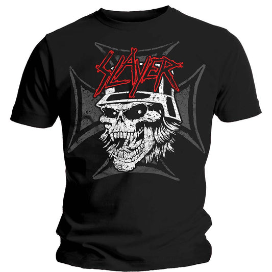 SLAYER UNISEX T-SHIRT: GRAPHIC SKULL