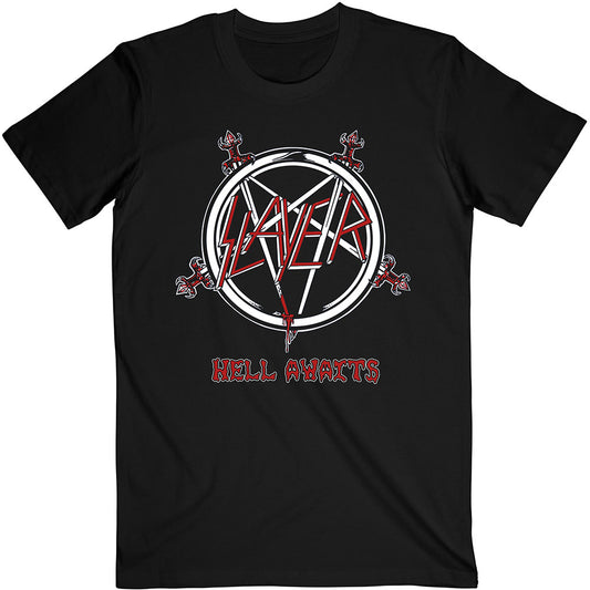 SLAYER UNISEX T-SHIRT: HELL AWAITS TOUR