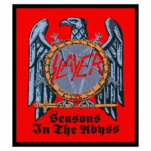 Slayer Seasons in the Abyss WOVEN SEW ON PATCH