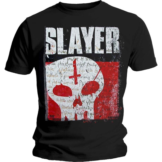 SLAYER UNISEX T-SHIRT: UNDISPUTED ATTITUDE SKULL