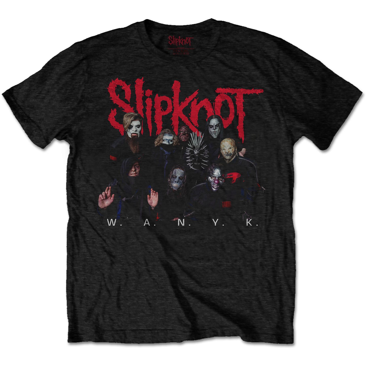 SLIPKNOT UNISEX T-SHIRT: WANYK LOGO