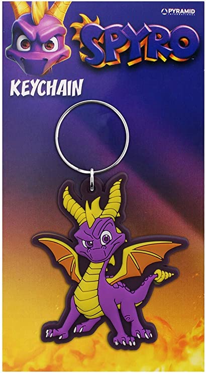 Spyro The Dragon Keychain