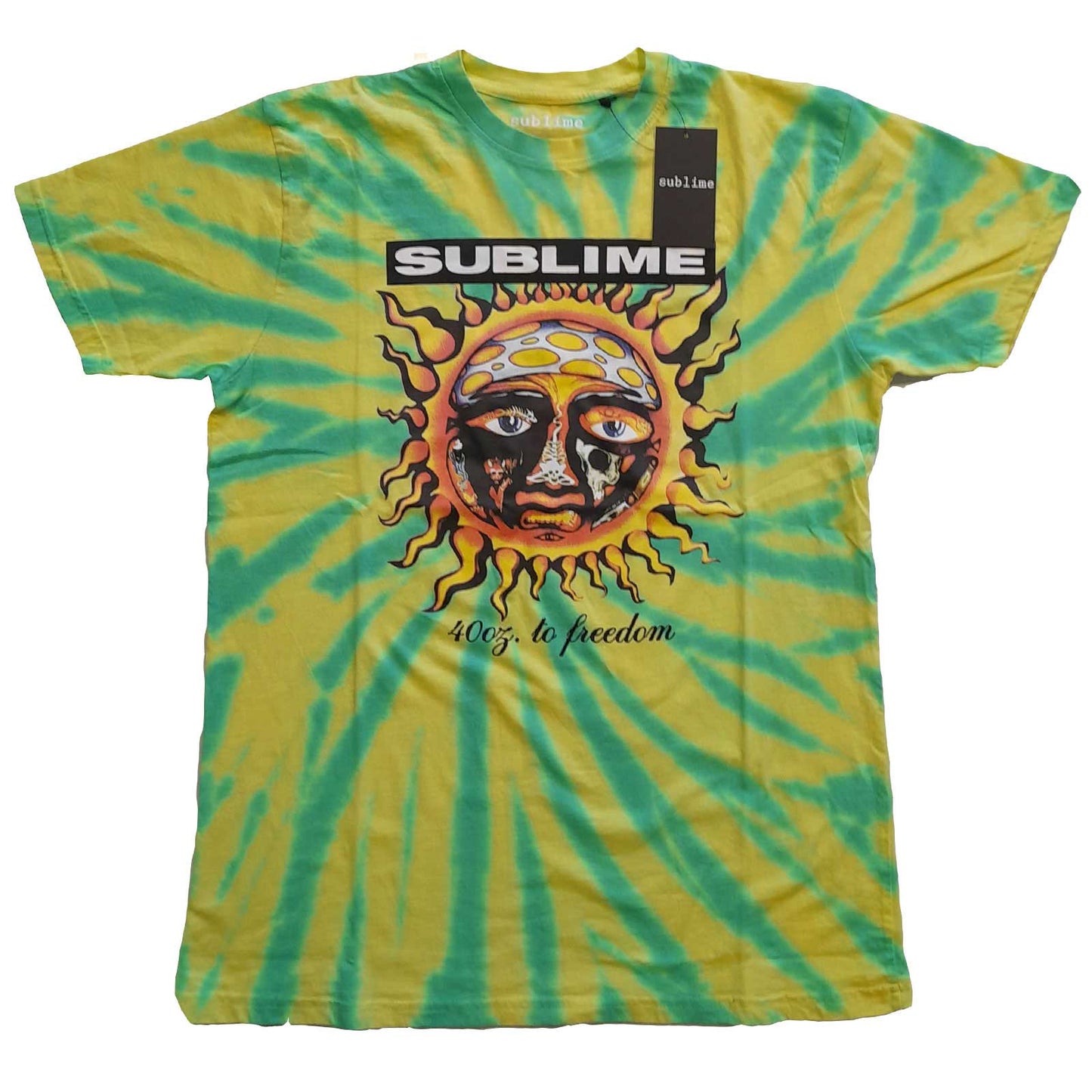 SUBLIME UNISEX T-SHIRT: 40OZ TO FREEDOM