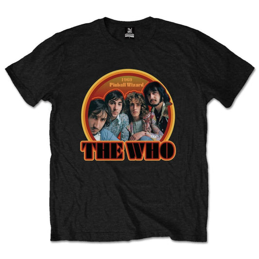 THE WHO UNISEX T-SHIRT: 1969 PINBALL WIZARD