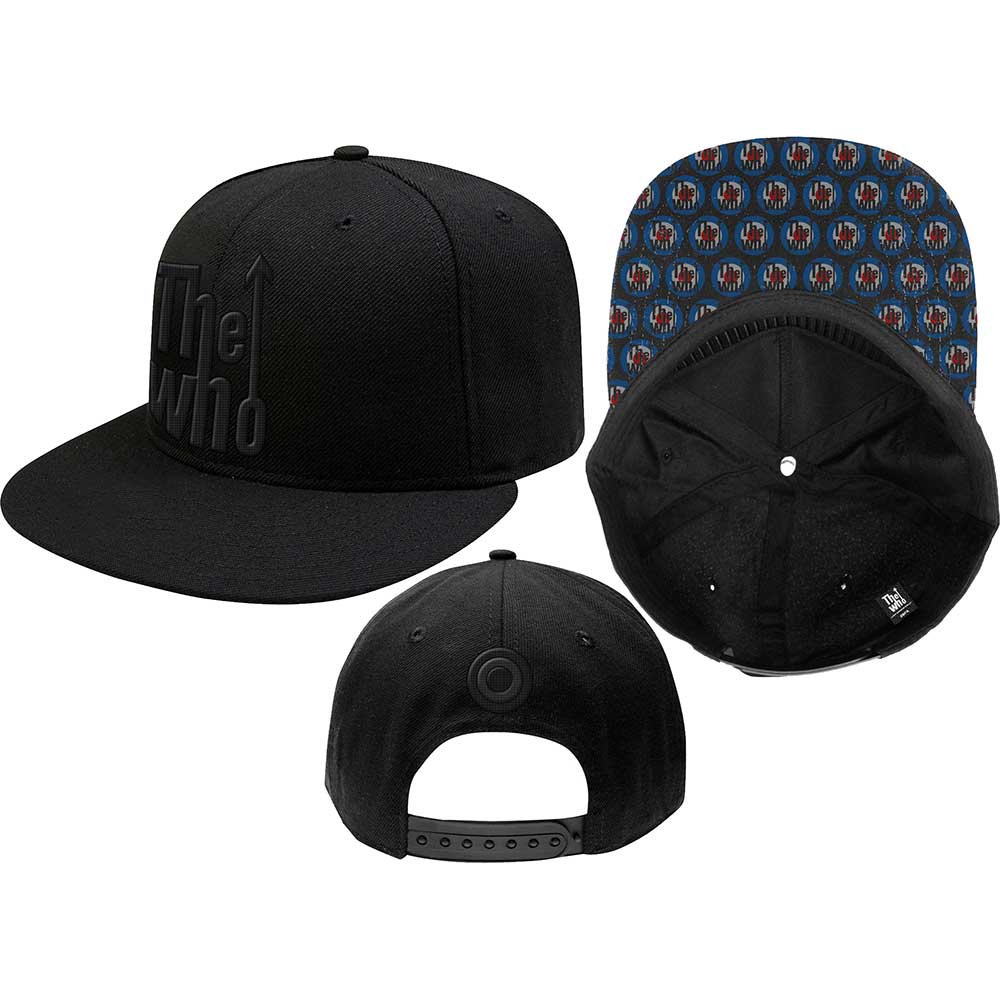 THE WHO UNISEX SNAPBACK CAP: ARROW LOGO