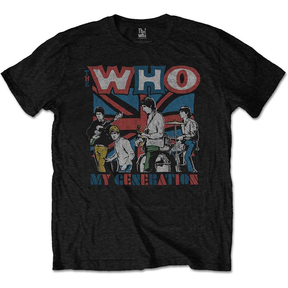 THE WHO UNISEX T-SHIRT: MY GENERATION SKETCH