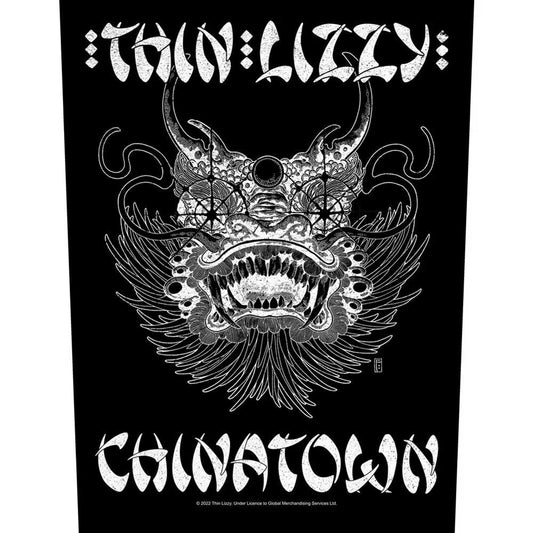 Thin Lizzy Chinatown Back Patch
