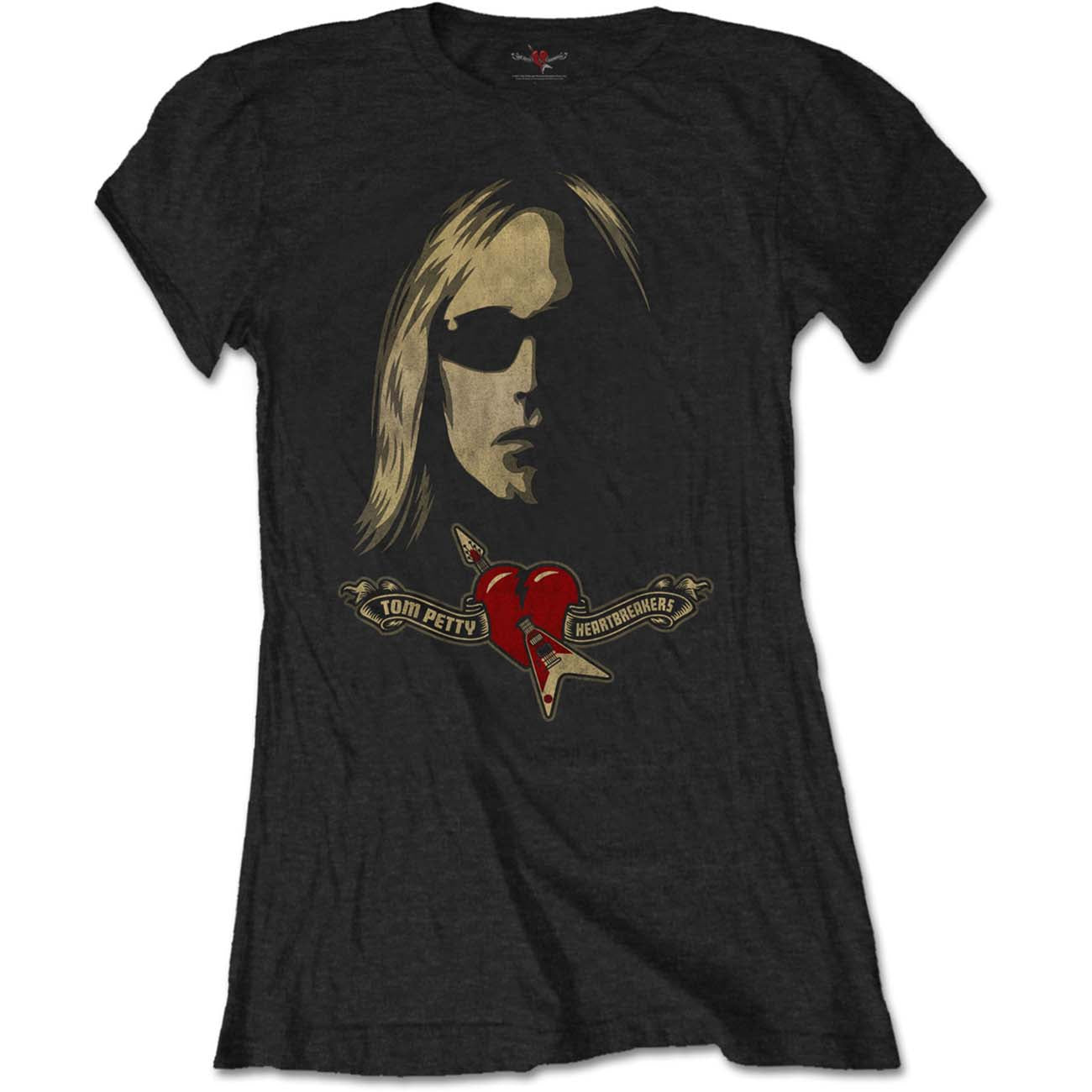 Tom Petty a the Heartbreakers Shades a Logo T-Shirt