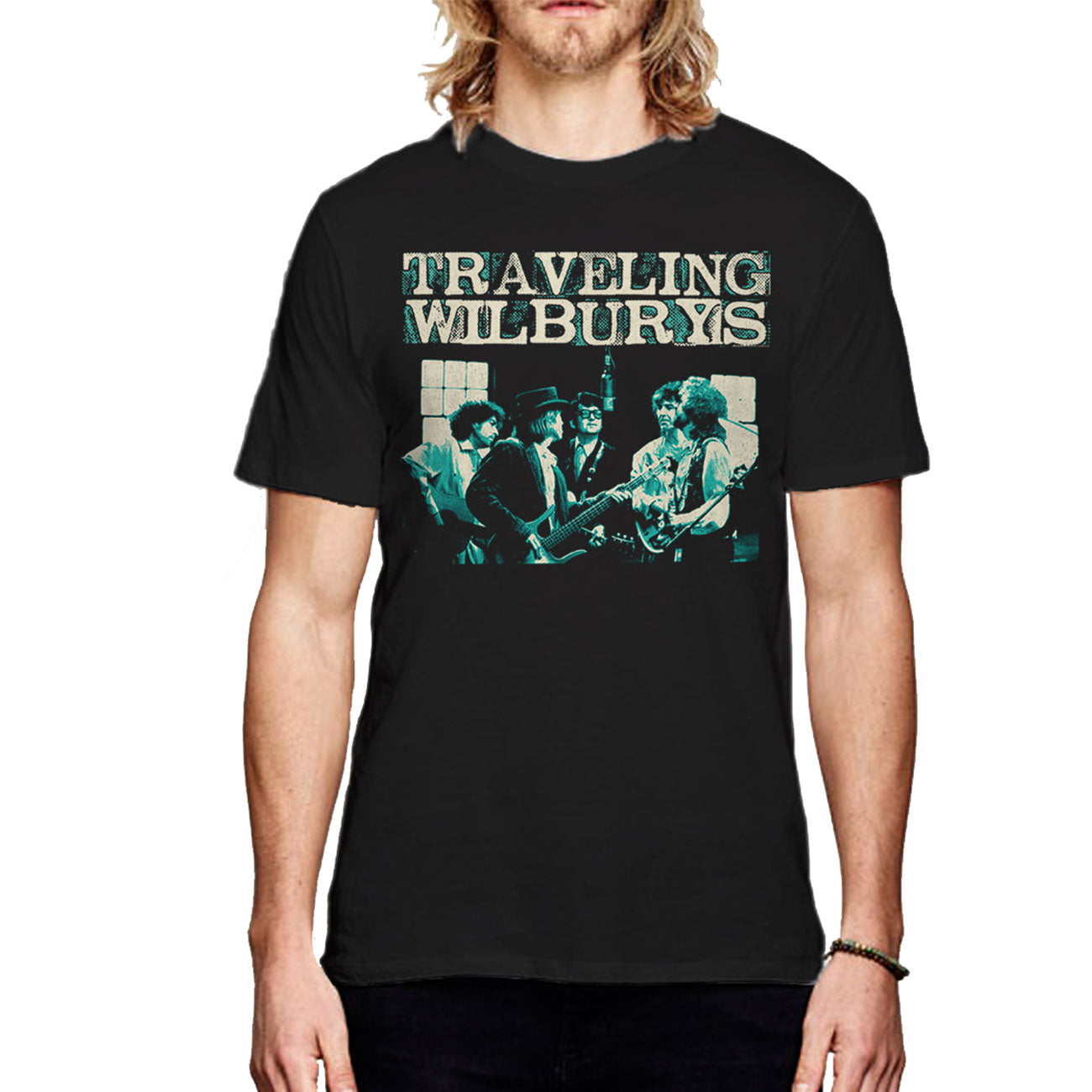 The Traveling Wilburys Performing Unisex T-Shirt