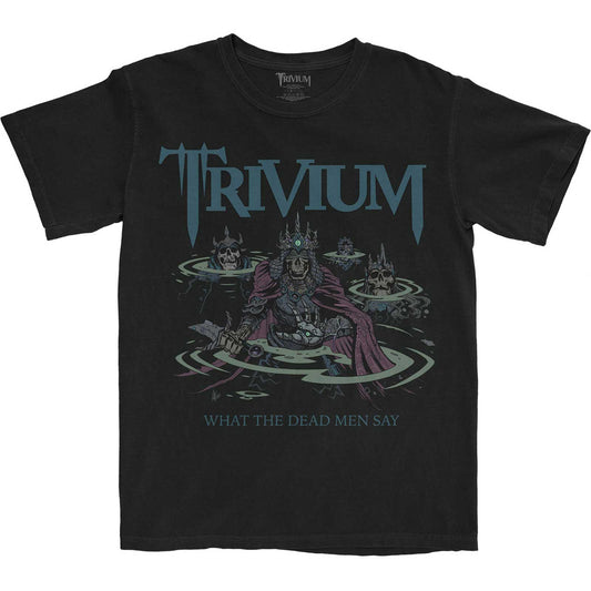 TRIVIUM UNISEX T-SHIRT: DEAD MEN SAY