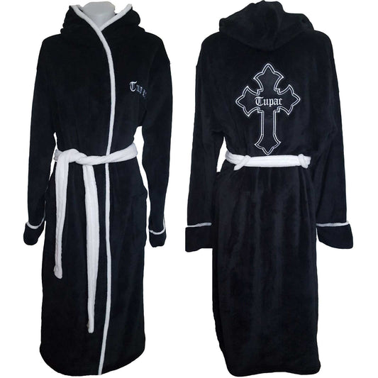 Tupac Cross Unisex Bathrobe