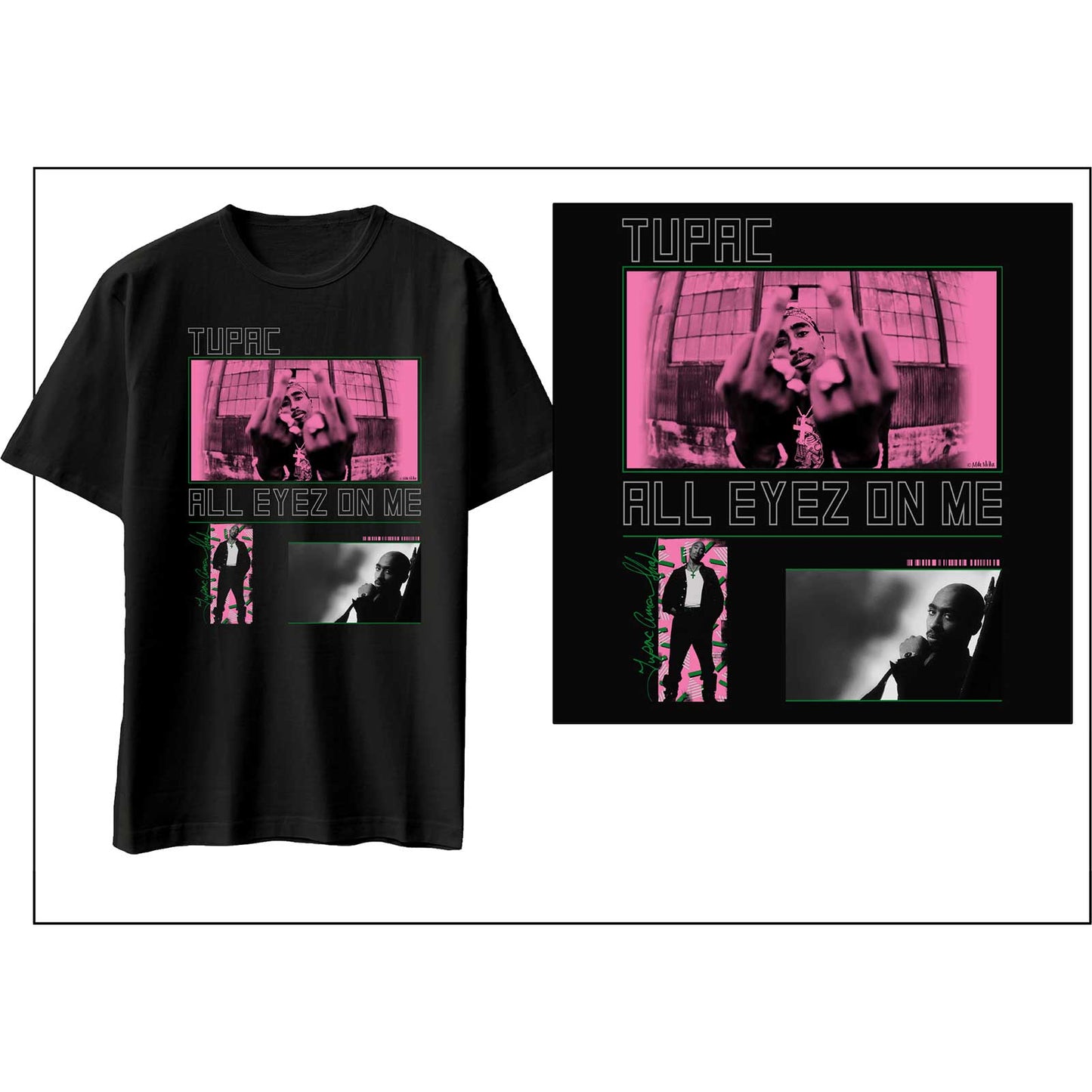 Tupac Photo Mix Unisex T-Shirt