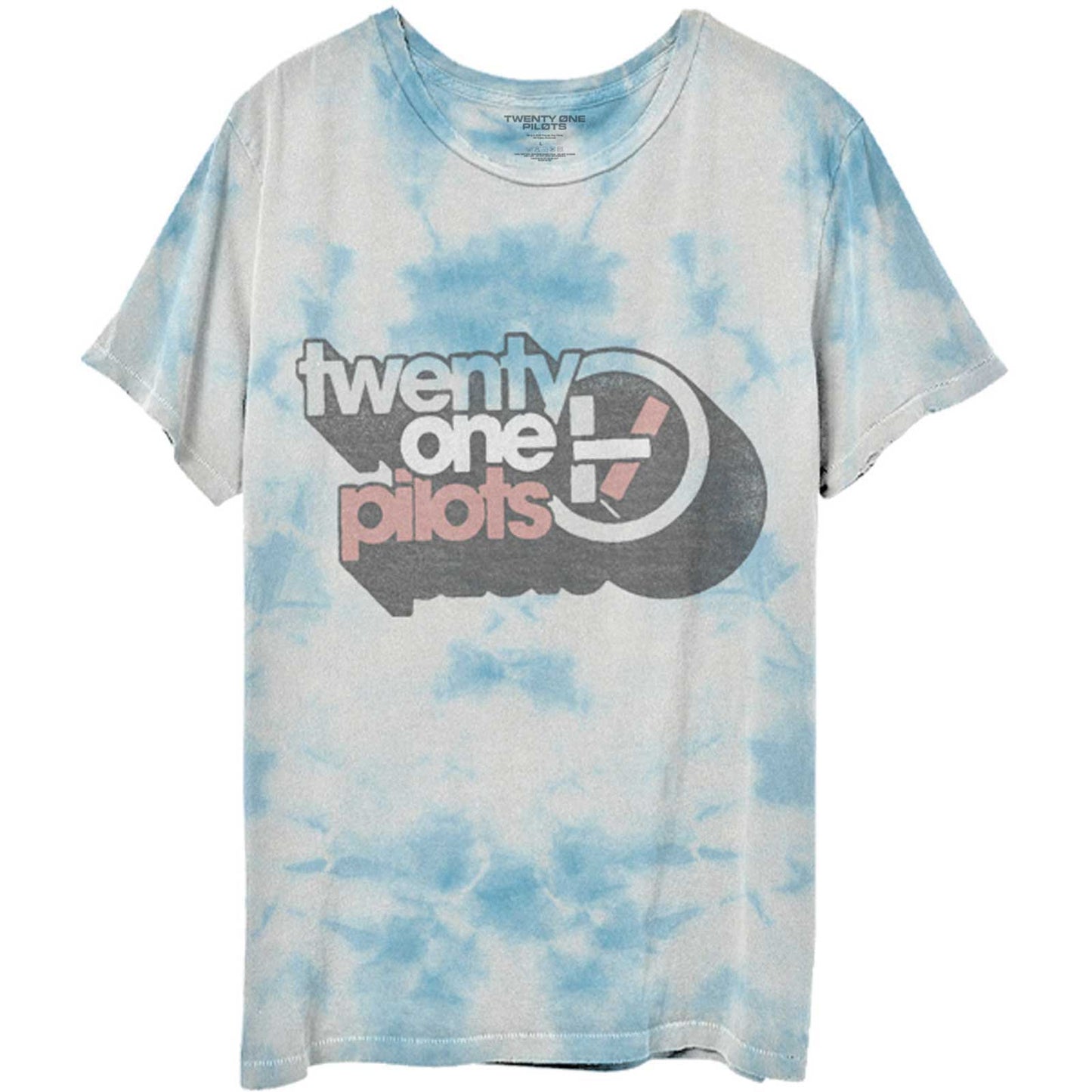 TWENTY ONE PILOTS UNISEX T-SHIRT: VINTAGE BLOCK HOLIDAY