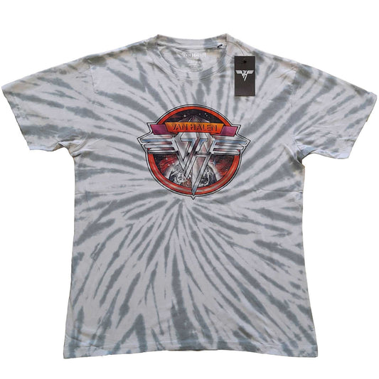 VAN HALEN UNISEX T-SHIRT: CHROME LOGO
