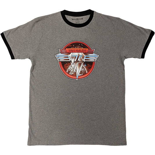 Van Halen Ringer Circle Logo T-Shirt