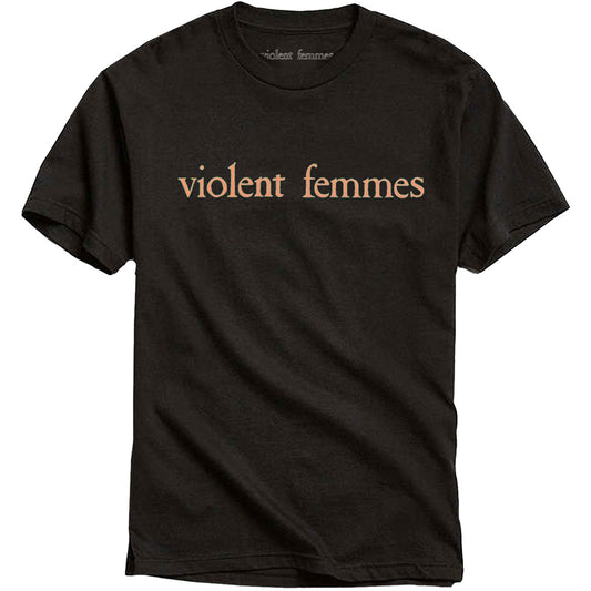 Violent Femmes Salmon Pink Vintage Logo Unisex T-Shirt