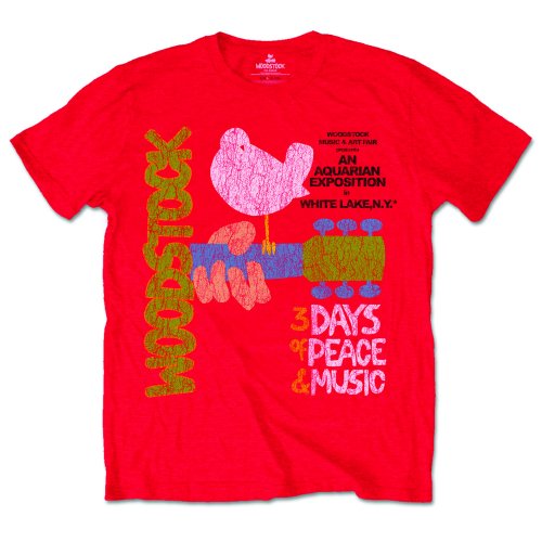 Woodstock Classic Vintage Poster Unisex T-Shirt
