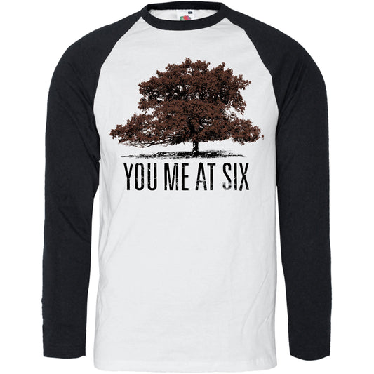 YOU ME AT SIX UNISEX RAGLAN T-SHIRT: TREE