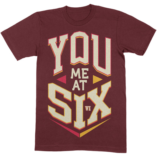 YOU ME AT SIX UNISEX T-SHIRT: CUBE