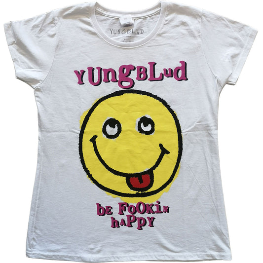 Yungblud Raver Smile Ladies T-Shirt